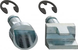 HAZET Ersatzteil Satz ∙ 2 Haltebolzen ∙ 2 Sicherungsscheiben 798-010/4 Bild 1