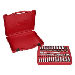 3/8 56pc ST Steckschlüssel Set SAE+Metr. Bild 8