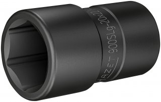 HAZET Steckschlüsseleinsatz FORD Radverschraubung 900SLG-20X22 ∙ 1/2 Zoll (12,5 mm) Vierkant hohl ∙ Außen Sechskant-Tractionspro Bild 1