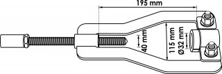 VIGOR Gleichlaufgelenk Abzieher Antriebswelle ∙ radseitig ∙ V8327-1 Bild 3
