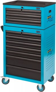 HAZET Werkstattwagen Assistent 178N-10 ∙ L x B x H: 781 mm x 498 mm x 1410 mm ∙ Schubladen | flach: 8× 80 x 527 x 348 mm ∙ Schubl Bild 7