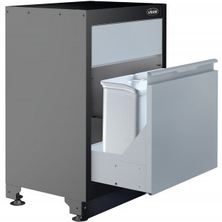 VIGOR Abfall-Unterschrank ∙ 676 mm ∙ V6000-033 ∙ L x B x H: 676 mm x 500 mm x 953 mm Bild 5