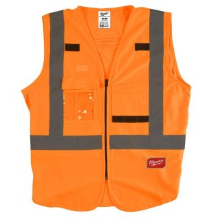 Warnschutzweste orange S/M Bild 1