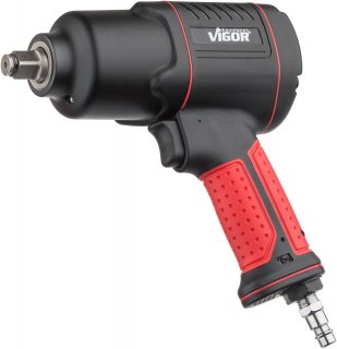 VIGOR Schlagschrauber ∙ V4800 ∙ Lösemoment maximal [Nm]: 1200 Nm ∙ 1/2 Zoll (12,5 mm) Vierkant massiv ∙ 186,8 mm ∙ Hochleistungs Bild 2