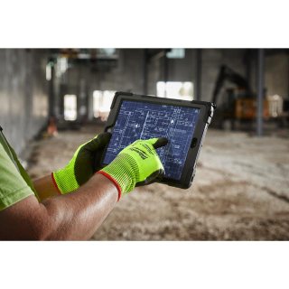 SCHNITTSCHUTZHANDS. 5/E 9/L HI-VIS Bild 4