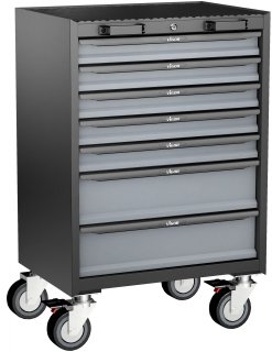 VIGOR Werkstattwagen für Schrankwand-System ∙ 676 mm ∙ V6000-019 ∙ L x B x H: 649 mm x 459 mm x 940 mm Bild 12