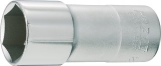 HAZET Zündkerzen Steckschlüsseleinsatz 880AKF ∙ 3/8 Zoll (10 mm) Vierkant hohl ∙ Außen Sechskant Profil ∙ SW 16 mm ∙ <sup>5</sup Bild 1