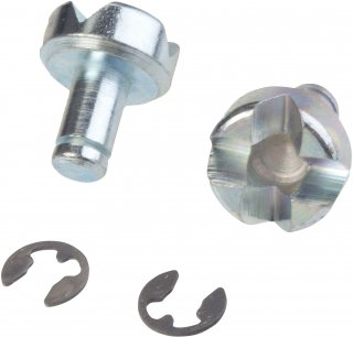 HAZET Ersatzteil Satz ∙ 2 Haltebolzen ∙ 2 Sicherungsscheiben 798-01/4 Bild 1