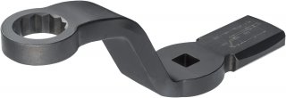HAZET Schlag-Ringschlüssel ∙ mit 2 Schlagflächen 2872FS-24 ∙ 1/2 Zoll (12,5 mm) Vierkant hohl ∙ Außen Doppelsechskant Profil ∙ S Bild 3