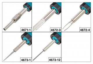 HAZET Kabelentriegeler Sortiment 4670-9/5 ∙ 5-teilig Bild 2