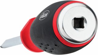 VIGOR Kreuzschlitz Schraubendreher mit Schlagkappe ∙ mit Antriebsvierkant ∙ V5010-PH1 ∙ Kreuzschlitz Profil PH ∙ SW PH1 Bild 3