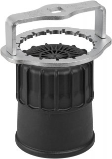 HAZET Ölfilterschlüssel 2169-12 ∙ 1/2 Zoll (12,5 mm) Vierkant hohl ∙ Rillenprofil ∙ SW 74 mm Bild 6