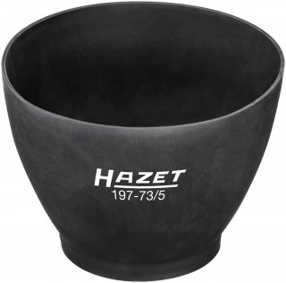 HAZET Gipsbecher Satz 197-73/5 ∙ 5 Stück-teilig Bild 1
