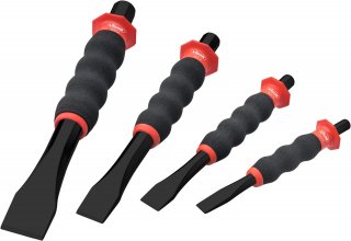 VIGOR Flachmeißel Satz ∙ V6220/4 ∙ 4-teilig ∙ Anzahl Werkzeuge: 4 Bild 1