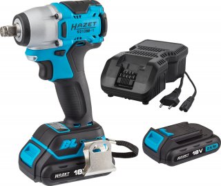 HAZET Mini Akku Schlagschrauber Satz ∙ 18 Volt 9212M-1/4 ∙ Lösemoment maximal [Nm]: 270 Nm ∙ 1/2 Zoll (12,5 mm) Vierkant massiv  Bild 1