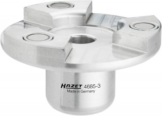 HAZET Antriebswerkzeug 4685-3 ∙ 1/2 Zoll (12,5 mm) Vierkant hohl ∙ Zapfenprofil massiv ∙ Länge: 65,5 mm Bild 2