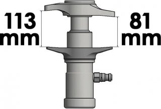 VIGOR Kugelgelenk-Ausdrücker ∙ hydraulisch 8,8 Tonnen ∙ V5916-XL ∙ 3-teilig ∙ Anzahl Werkzeuge: 3 Bild 3