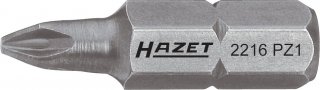 HAZET Bit 2216-PZ2 ∙ 1/4 Zoll (6,3 mm) Sechskant massiv ∙ Pozidriv Profil PZ ∙ SW PZ2 Bild 1