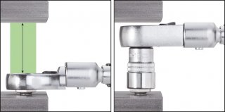 HAZET Einsteck-Ratschen-Ringschlüssel 6606D-16 ∙ 14 x 18 mm Einsteck-Vierkant massiv ∙ Außen Doppelsechskant Profil ∙ SW 16 mm Bild 6