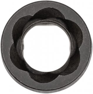 VIGOR Spiralnutenausdreher-Einsatz ∙ V2404N-16 ∙ 1/2 Zoll (12,5 mm) Vierkant hohl ∙ Außen Schraubenausdreher Profil ∙ SW 16 mm Bild 2