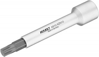 HAZET Gegenhalter für Kolbenstange 4910-XZN10 ∙ 1/2 Zoll (12,5 mm) Vierkant hohl ∙ Innen Vielzahn Profil XZN ∙ SW M10 Bild 2