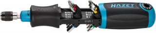 HAZET Bit Ratschen-Schraubendreher 810R-3 ∙ Schlitz Profil | Kreuzschlitz Profil PH | Pozidriv Profil PZ | Innen TORX® Profil | Inne Bild 5