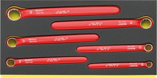 VDE-Einringschlüssel-Satz TCS 12161 VDE 10-22 6 St. Bild 1