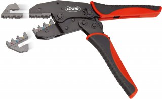 VIGOR Crimpzangen Satz ∙ V2499 ∙ 6-teilig ∙ Anzahl Werkzeuge: 6 Bild 7