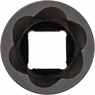 VIGOR Spiralnutenausdreher-Einsatz ∙ V2404N-22 ∙ 1/2 Zoll (12,5 mm) Vierkant hohl ∙ Außen Schraubenausdreher Profil ∙ SW 22 mm Bild 2