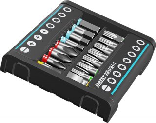 HAZET SmartHolder mit 16 Bits ∙ kurz 2304SH-1 ∙ 1/4 Zoll (6,3 mm) Sechskant massiv ∙ Schlitz Profil | Kreuzschlitz Profil PH | Inn Bild 4