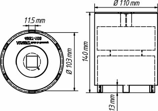 HAZET Nkw Zapfenschlüssel Satz 4937-103/3 ∙ 3/4 Zoll (20 mm) Vierkant hohl ∙ 3-teilig Bild 2