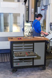 VIGOR Mobile Werkbank Series L ∙ mit Sortiment ∙ V4813/NKW ∙ 336-teilig ∙ Anzahl Werkzeuge: 336 Bild 16