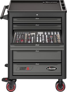 VIGOR Werkstattwagen Series L ∙ leer ∙ V1901 ∙ L x B x H: 723 mm x 459 mm x 1002 mm Bild 5