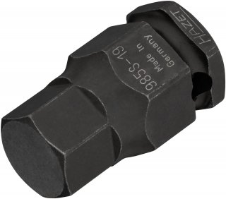 HAZET Schlag- | Maschinenschrauber Schraubendreher-Steckschlüsseleinsatz 985S-19 ∙ 1/2 Zoll (12,5 mm) Vierkant hohl ∙ Innen Sechs Bild 1