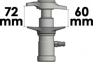 VIGOR Kugelgelenk-Ausdrücker ∙ hydraulisch 4,5 Tonnen ∙ V5916 ∙ 2-teilig ∙ Anzahl Werkzeuge: 2 Bild 3