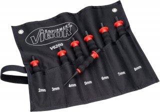 VIGOR Splinttreiber Satz ∙ V6200 ∙ 7-teilig ∙ Anzahl Werkzeuge: 7 Bild 4