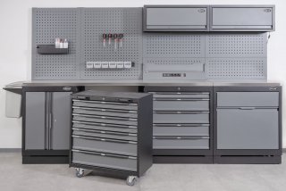 VIGOR Werkstattwagen für Schrankwand-System ∙ 833 mm ∙ V6000-019XL ∙ L x B x H: 861 mm x 459 mm x 940 mm Bild 5