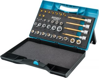 HAZET Werkzeug Satz 1557/35 ∙ 1/4 Zoll (6,3 mm) Vierkant hohl | 1/2 Zoll (12,5 mm) Vierkant hohl ∙ Außen TORX® Profil | Innen TORX Bild 3