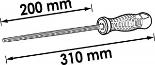 VIGOR Rund-Feile ∙ V1801 ∙ 310 mm Bild 2