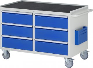 Montagewagen LL3.0.0 | B1145xT650xH795mm | 6xSchublade-TA | MT-Top-25mm Bild 1