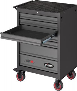 VIGOR Werkstattwagen Series M ∙ leer ∙ V5489 ∙ L x B x H: 681 mm x 460 mm x 1016 mm Bild 6