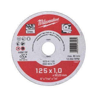 Metalltrennscheibe 125x1 mm Contr. Bild 1