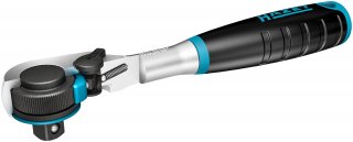 HAZET HiPer Feinzahn-Umschaltknarre 863HP ∙ 1/4 Zoll (6,3 mm) Vierkant massiv ∙ Länge: 116 mm Bild 7