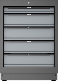 VIGOR Schubladen-Unterschrank ∙ 5 Schubladen ∙ 676 mm ∙ V6000-031 ∙ L x B x H: 676 mm x 500 mm x 953 mm Bild 11