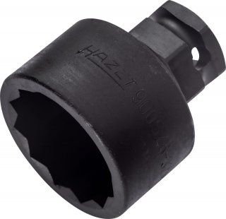 HAZET Schlag- | Maschinenschrauber Steckschlüsseleinsatz 900SZ6-32 ∙ 1/2 Zoll (12,5 mm) Vierkant hohl | 24 mm Außen-Sechskant ∙ Au Bild 1