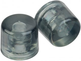 VIGOR Ersatzkopf ∙ Paar ∙ für Kunststoff-Schonhammer V1212 ∙ V3541 ∙ 32 mm Bild 1