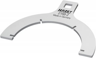 HAZET Kraftstofffilter-Lösewerkzeug 2168-2 ∙ 1/2 Zoll (12,5 mm) Vierkant hohl ∙ Rillenprofil ∙ 160 mm Bild 1