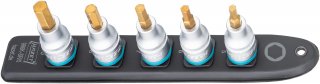 HAZET SmartRail ∙ Flexible Kunststoff-Steckleiste 986K-SR/5 ∙ 1/2 Zoll (12,5 mm) Vierkant hohl ∙ Innen Sechskant Profil ∙ 5-teil Bild 2