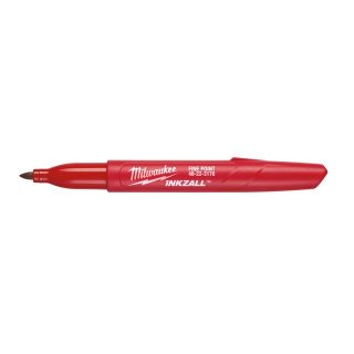 INKZALL feiner Permanentmarker rot Bild 8