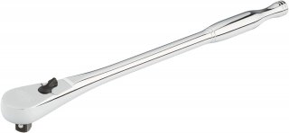 VIGOR Feinzahn-Umschaltknarre ∙ lange Ausführung ∙ V4945 ∙ 3/8 Zoll (10 mm) Vierkant massiv ∙ 275 mm Bild 3